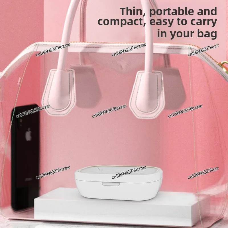 Contact Lens Cleaner LED LCD Display Portable Contact Lens Cleaning Box Electric Cleaner