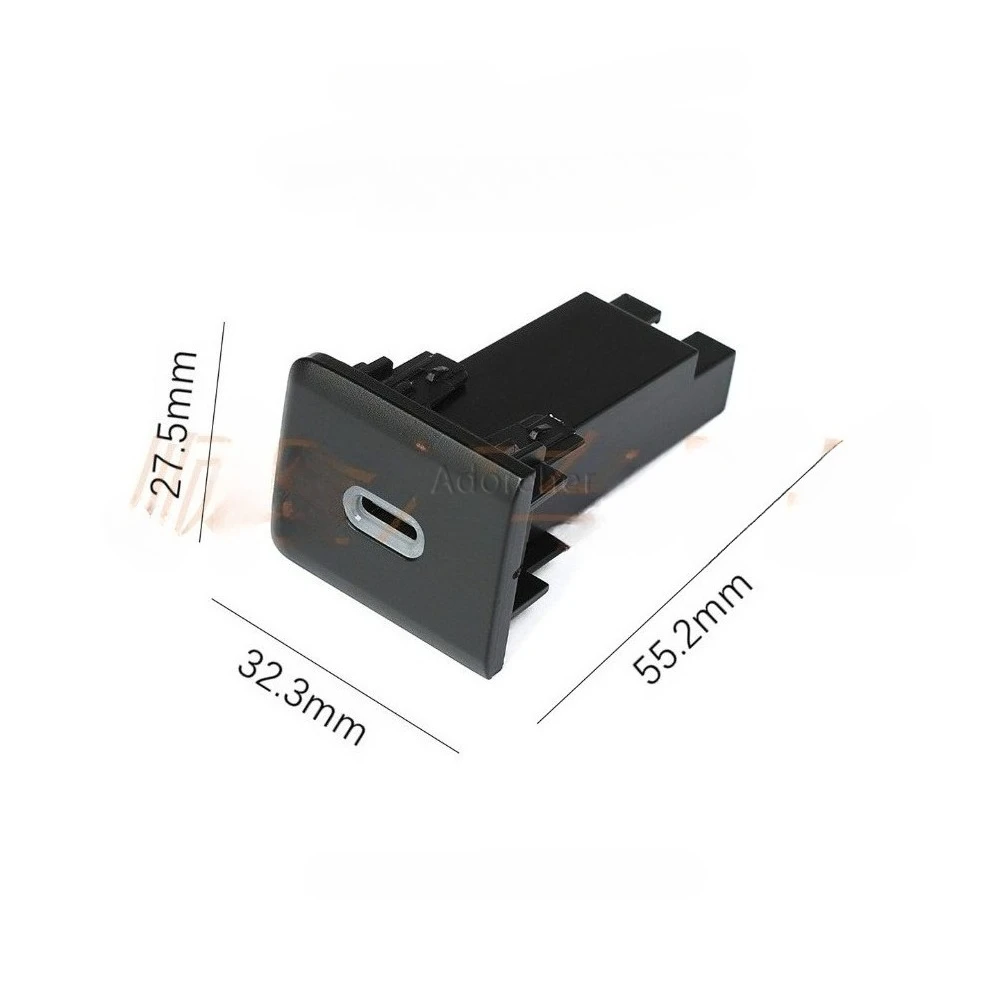 1 PC 12V/24V 30W Car Charger Socket Type C PD Charging Outlet Power Adapter Phone For VW Caravelle T5 Accessories