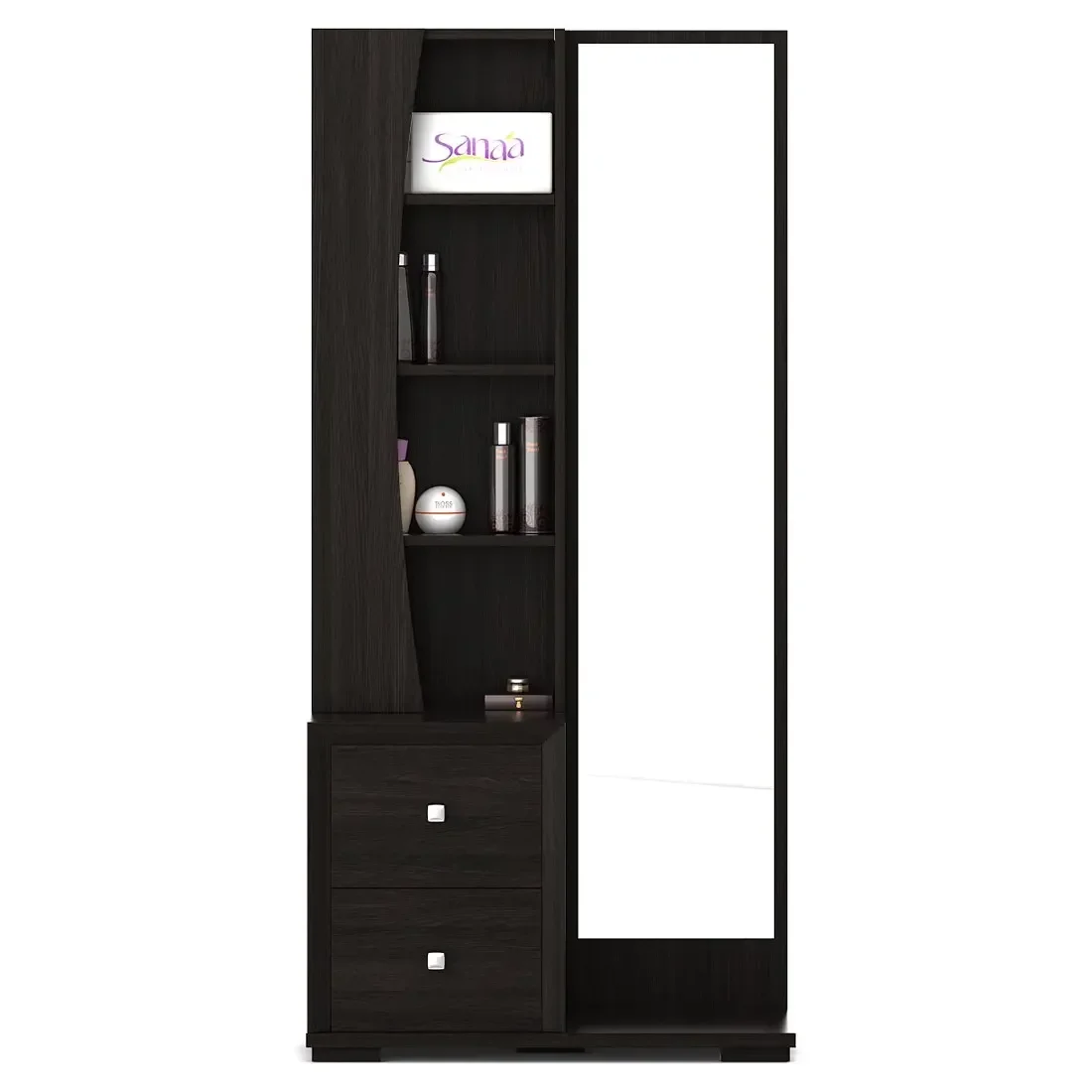 

#For Dressing Table with Multi-Drawer and Adult Height Mirror and Storage Board Dressing Vanity Bedroom Furniture&