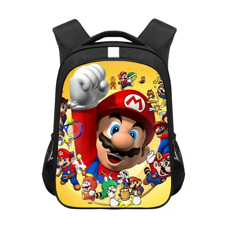 

Super Mario Bros Luigi Mario Kawaii cartoon patterned backpack Gaming PeripheralsSmall gift