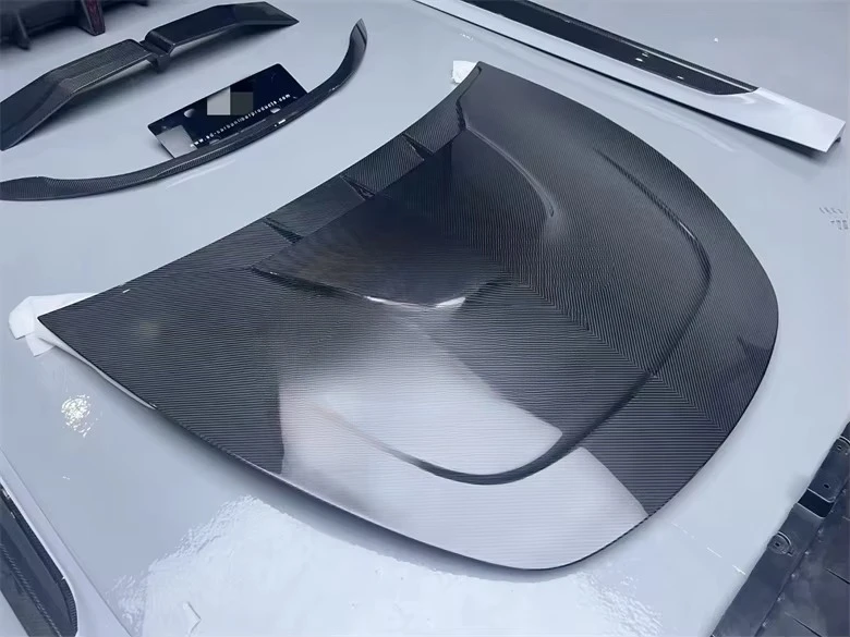 MODEL Y SD Style Front Bumper Side Skirts Rear Diffuser Spoiler Wing Hood Bonnet Wheel Eyebrow body kit