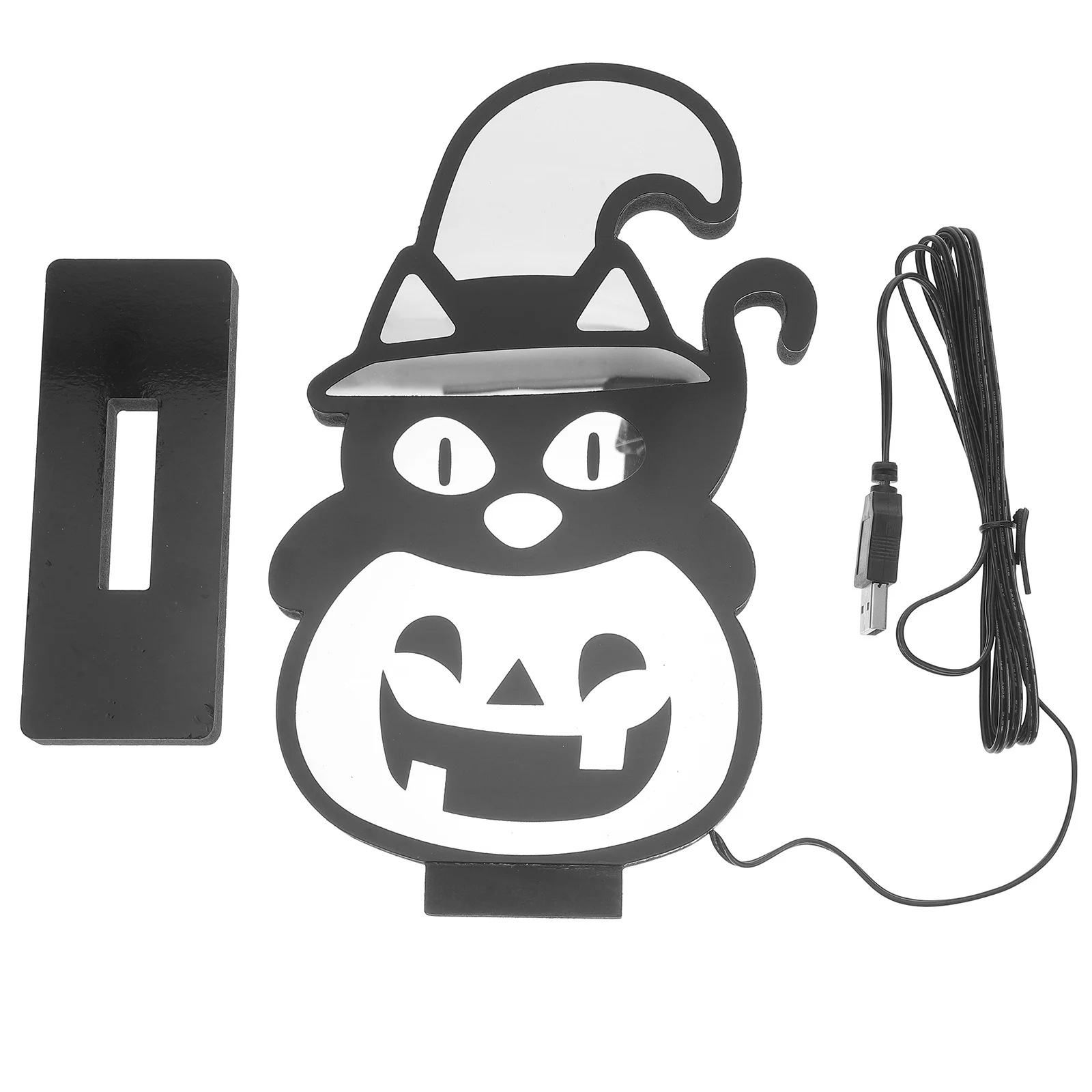 Halloween Neon Sign Pumpkin USB Powered Neon Light LED Lamp Indoor Table Party Decoration Nightlight Pumpkin LED Lights