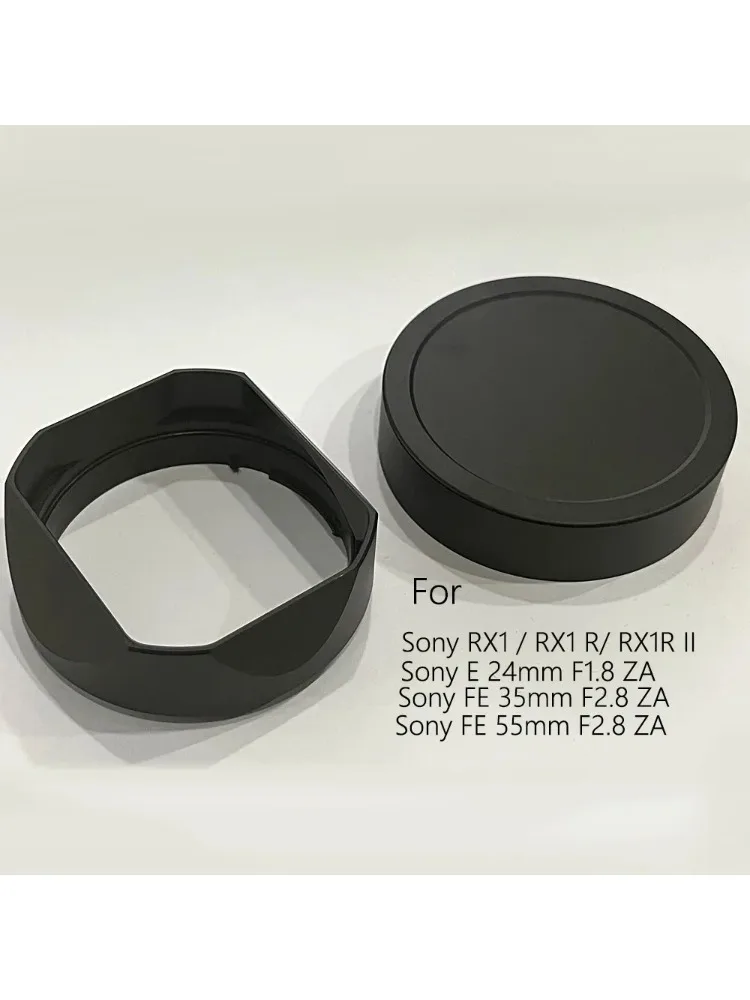 Metalowa kwadratowa osłona obiektywu typu bayonet z nakładką do Sony RX1 Series (DSC-RX1) / RX1R (DSC-RX1R) / RX1R II (DSC-RX1RM2) / RX1R III RX1RM3 — zdjęcie produktu 7