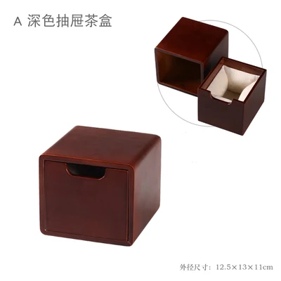 Classical Tea Gift Box - Wooden Storage & Organizer for Makeup & Lipsticks, Elegant Collection Packaging