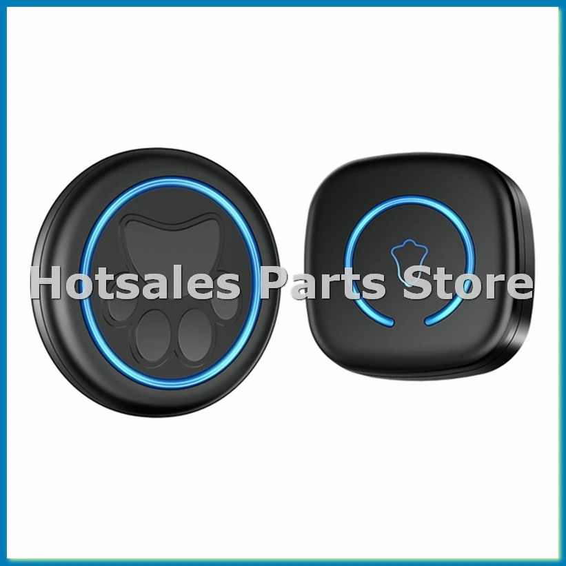 

Wireless Doorbell for Cats & Dogs 300M Range 60 Songs High Volume Waterproof Smart Home Training Bell US Plug Black-A33R