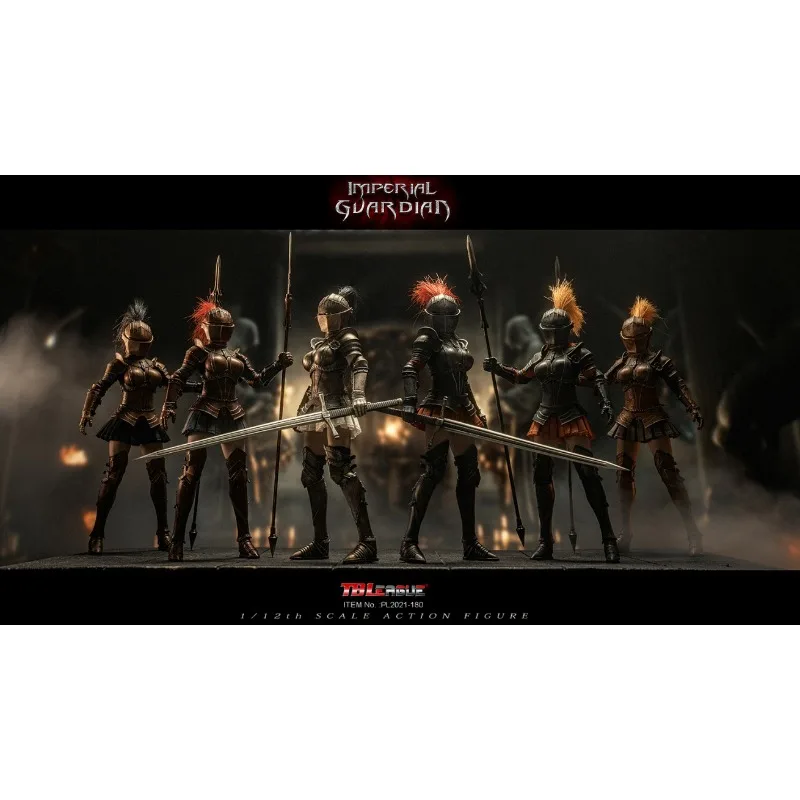 TBLEAGUE Originele 1/12 Empire Guardian Bag Rubber Mobiele 6-inch Oude Vrouwelijke Soldaat Mobiele Pop Handgemaakte Model Play ModelGift