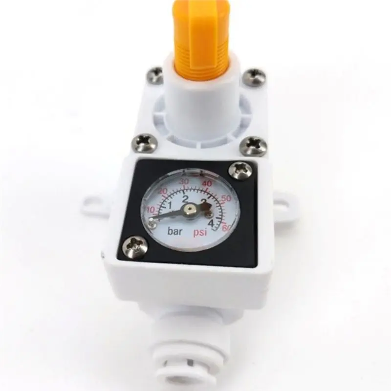 J1UL1N Home Brewing 60Psi Integrated Gauge 8Mm Duotight Inline Regulator Beer Accessory