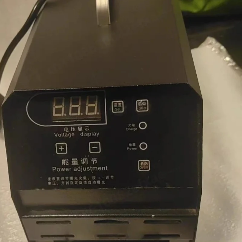 220V Automatic Flash Stamp Machine Pre-inked Rubber Stamp Maker Custom Logo Exposure Engraving Equipment