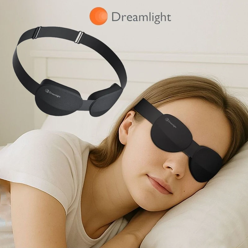 Mijia Dreamlight 3D Travel Eye Mask Sleep Blackout 3D Stereoscopic Aid Portable Adjustable Concave Molded Night Break Eye Mask