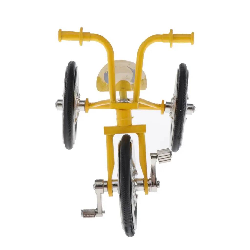 

Diecast Tricycle Model Alloy Bike Minicar Motorbike Toy for Kids Gift Collectible Miniature