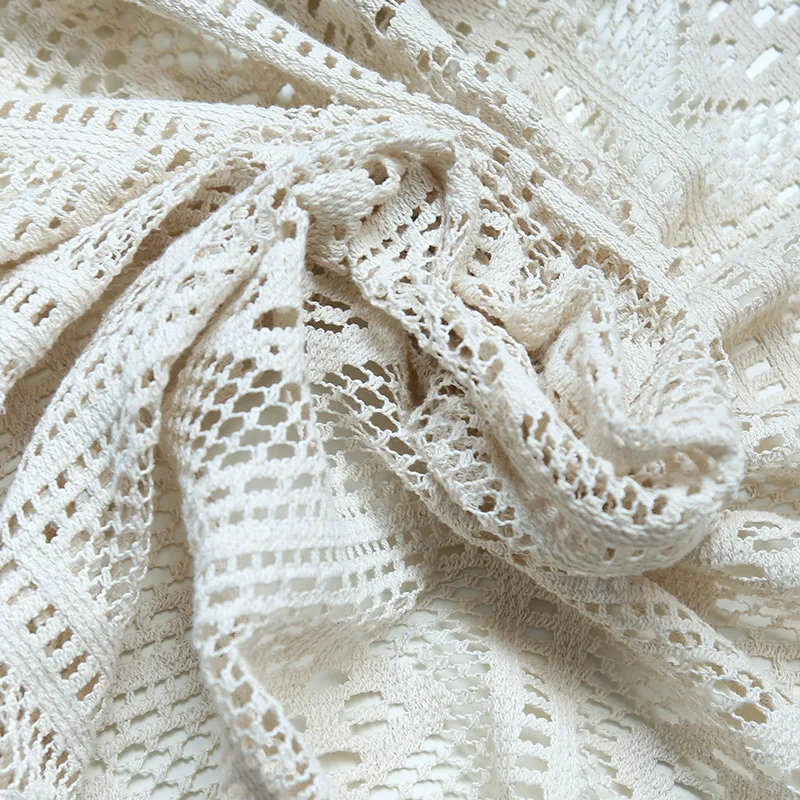 العتيقة الكروشيه الدانتيل مفرش طاولة مستديرة غطاء الطاولة عدم الانزلاق الجدول حصيرة البوليستر للنزهة الزفاف طاولة طعام ديكور #4