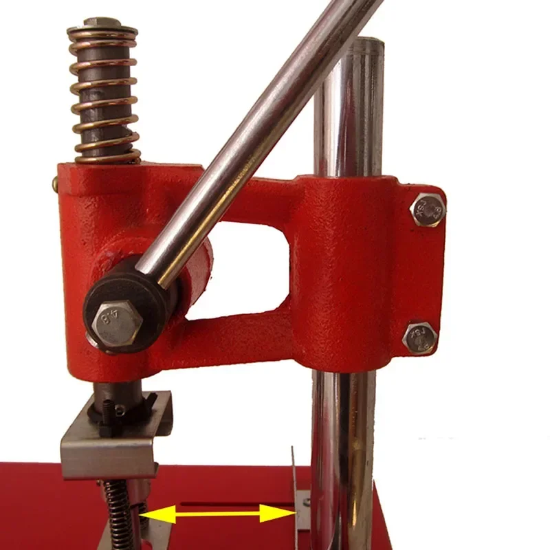 Perforator Ponsmachine Tag Druk Ponsmachine Stof Leer Geweven Plastic Zak Papier Elektrische Ponsmachine