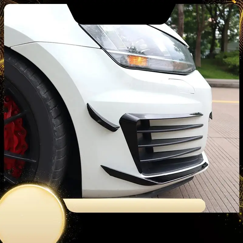 

Front Bumper Splitter For VW GOLF 7 MK7 Gti 2013-2016 Fog Light Cover Air Vent Trim Flap Canards Body Kit Replacement Parts-A74F