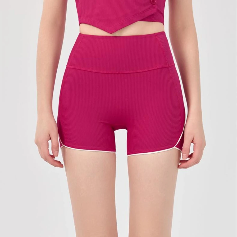 

MIML Womens Shorts Ladies High-Waist Tummy Control Yoga Shorts Sport Cycling Pilates Training Fitness Yoga Wear for Women