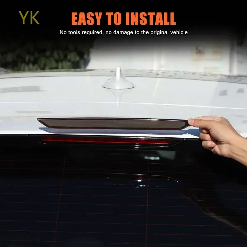 

For BMW X3 G01 2018-2024 ABS Blackened Car High-mounted Brake Light Cover Decorative Car Accessories