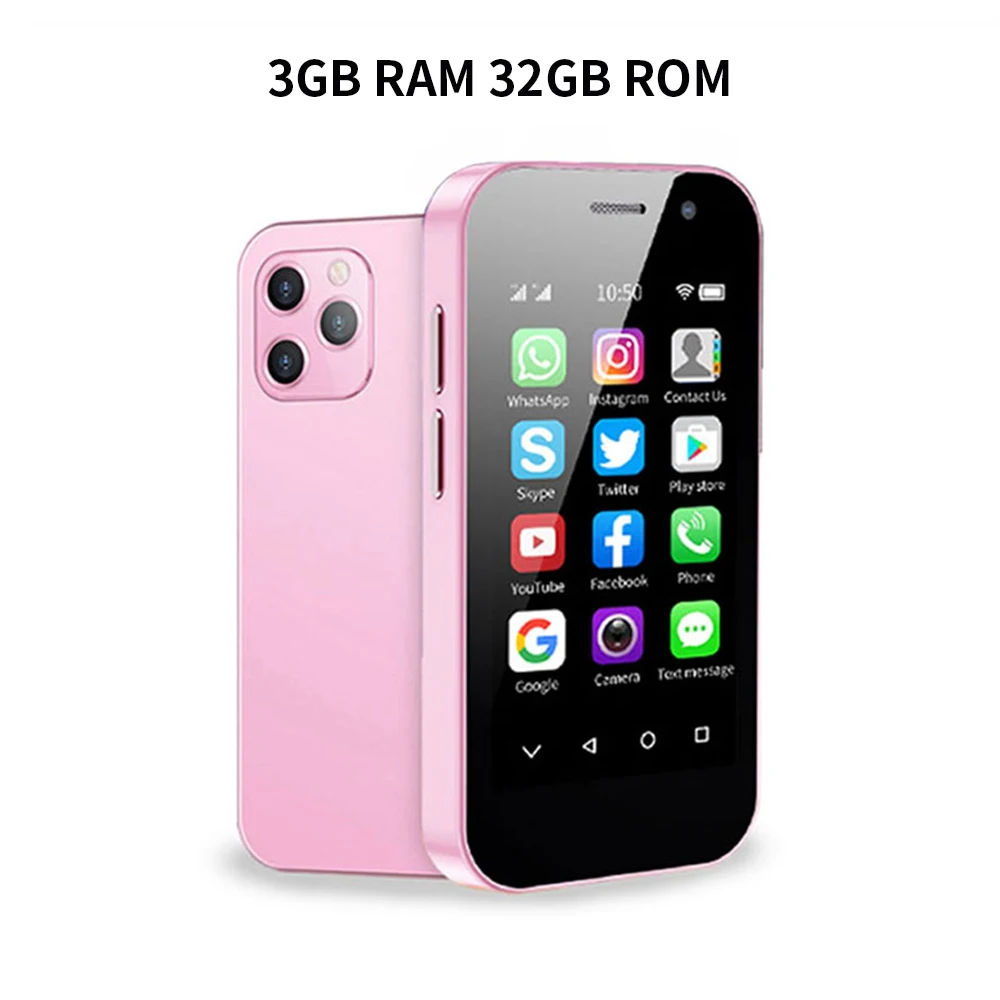 SOYES XS14 Pro Super Mini Mobile Phone 4G LTE 3GB 64GB Android 9.0