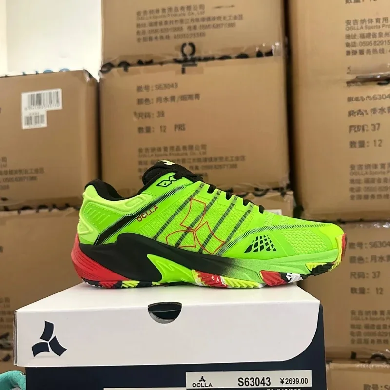 

Top Quality Tennis Men Woman Shoe Professional Wearable Sport Court Shoe Comfortable Anti Slip Badminton Training Sport Shoe