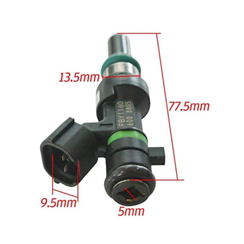 Test video enclosed For Nissan Versa Tiida MARCH III (K12) HR16DE 1.6L Fuel Injector NEW OEM 16600ED000 16600-ED000 FBY1160