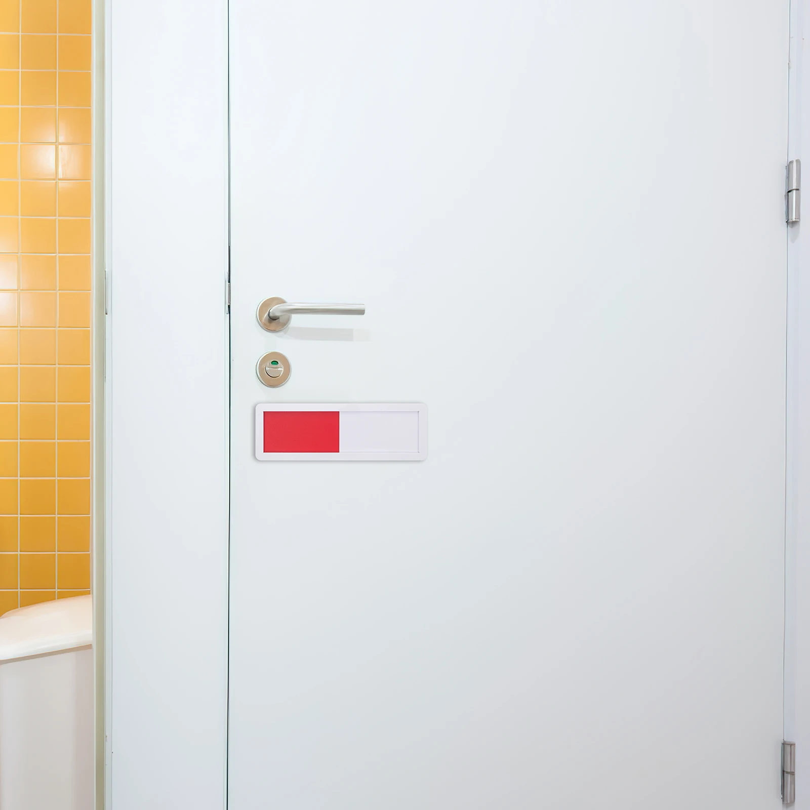 

Premium Acrylic Conference Room Privacy Slider Door Sign Red Green Background Office Indicator Restroom Studio Clinics Vacant