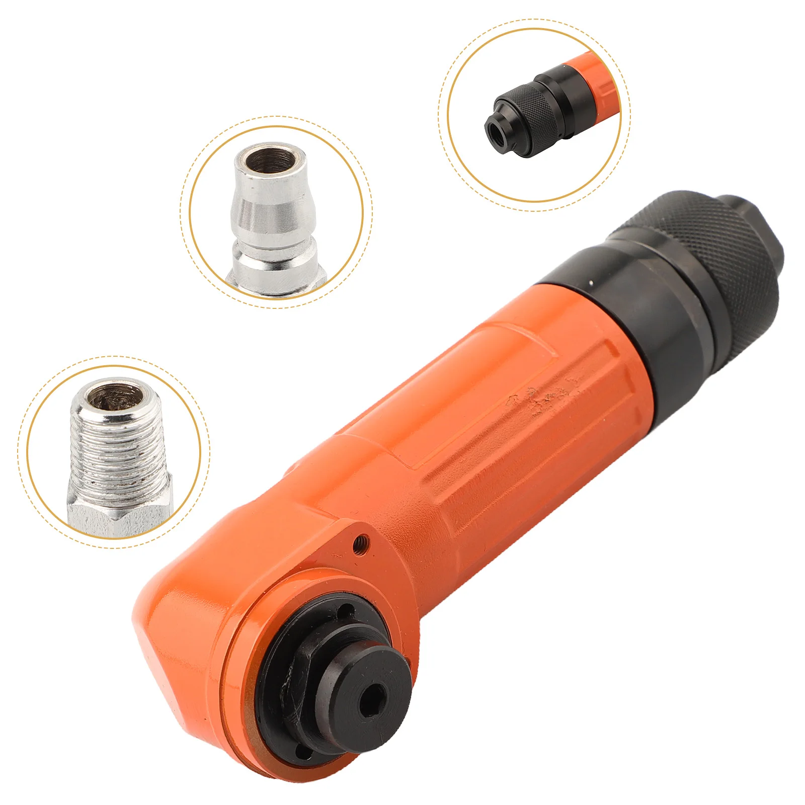 

Air Angle Grinder Polishing Tools Easy To Operate Light Weight Long Service Life Reinforced Alloy Cylinder Stable Performance