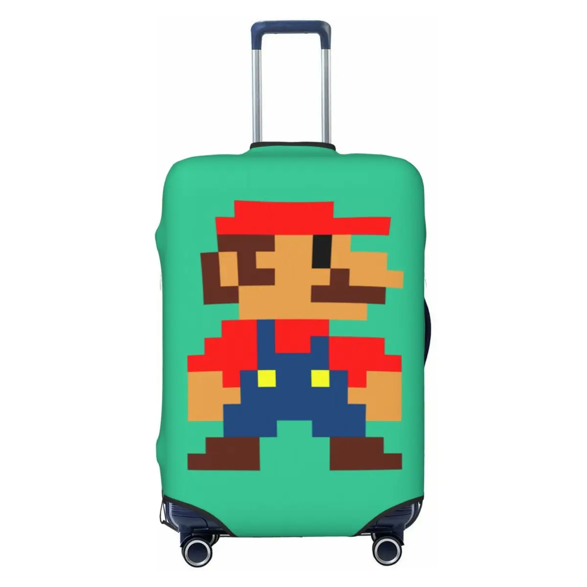 

Custom Cartoon Game Marios Luggage Cover Fashion Suitcase Protector Covers Suit For 18-32 inch