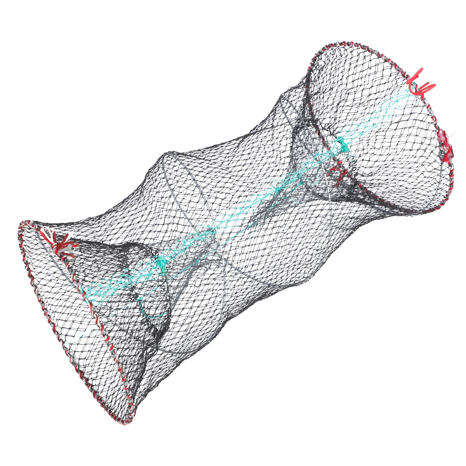 

Folding Spring Durable Nylon Large Capacity Easy Storage Foldable Tool Folding Fishing Cage Crab Net Fishing Tool