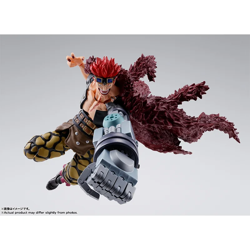 Bandai S.H. figuarts 100% SHF eustass KID One The Raid onigashima In Stock Anime โมเดลฟิกเกอร์ของเล่น