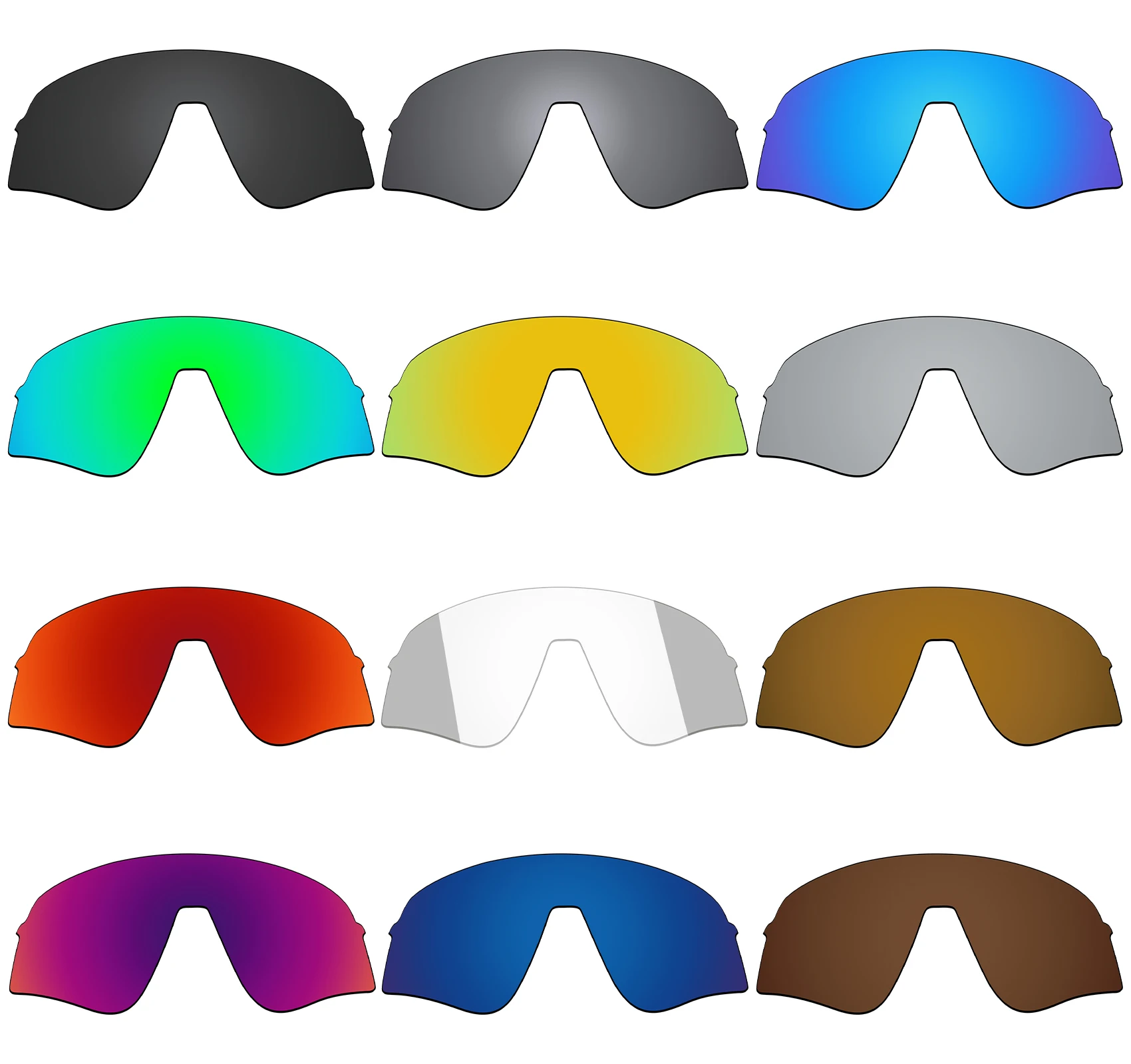 OOWLIT Polarized Lenses Replacements For Oakley Sutro Lite Sweep OO9465 Sunglasses