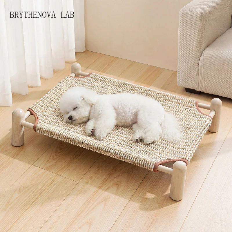 lit-sureleve-pour-chien-en-bois-respirant-lit-de-camping-rafraichissant-pour-l'ete-pour-chiens-et-petits-chats-produits-pour-animaux-de-compagnie
