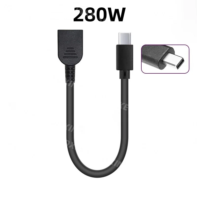 20V12A 240W Square DC Power Adapter Converter Cable for ASUS ROG Zephyrus G14 GaN Charger for Rog G16 Square Laptop Jack Cord