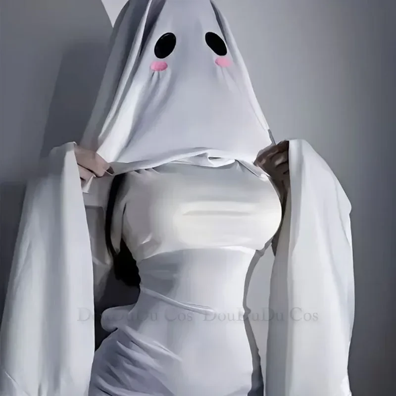 Anime Cosplay Hot Ghost Lady xingzi Halloween Cos kostium straszny duch płaszcz dorosłe dziecko ubrania typu Cosplay kostiumy wydajnościowe