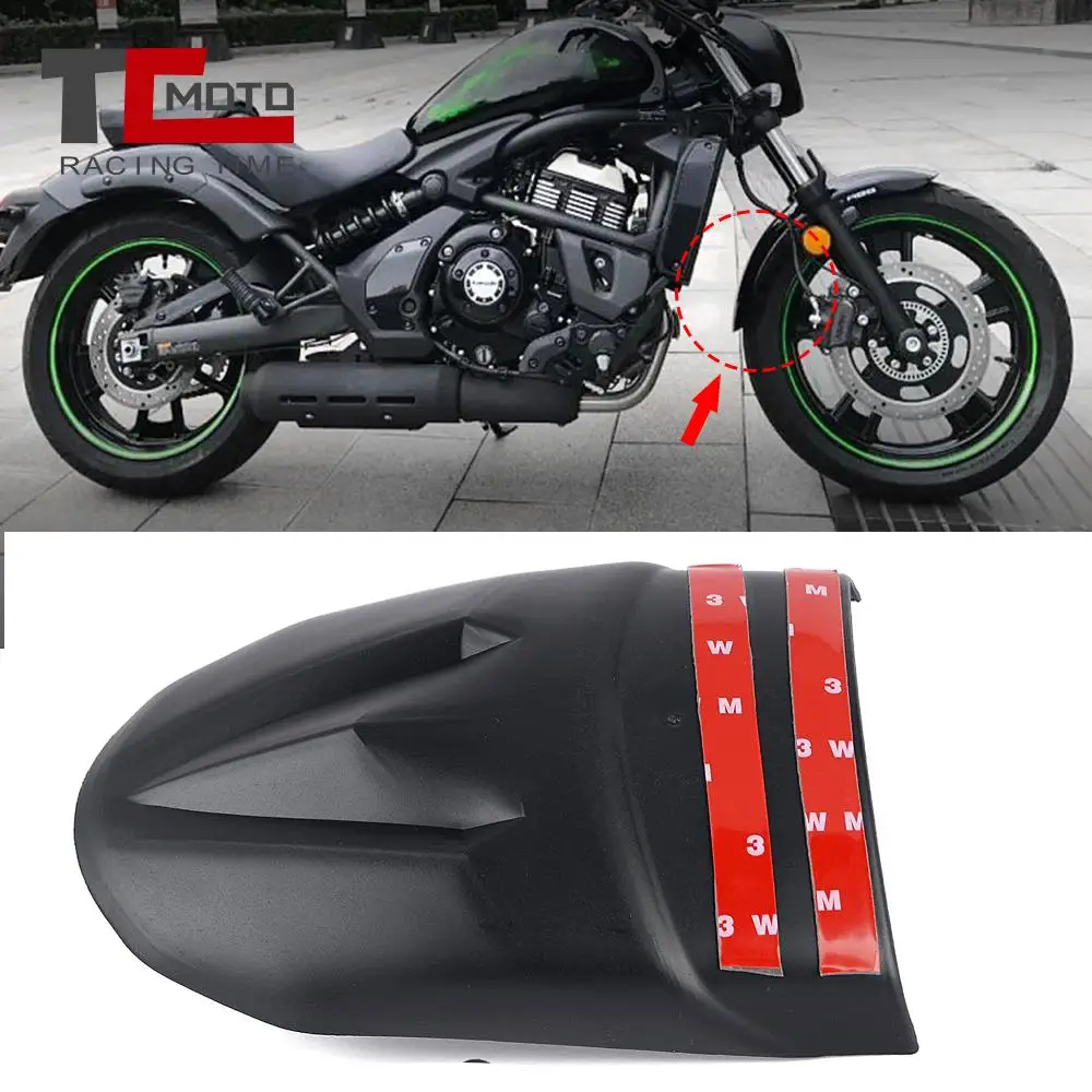 

S650 Motorcycle Lengthen Front Fender Rear Extender For Kawasaki Vulcan S 650 S650 650S 2015-21 Extension Splash Mudguard Guard