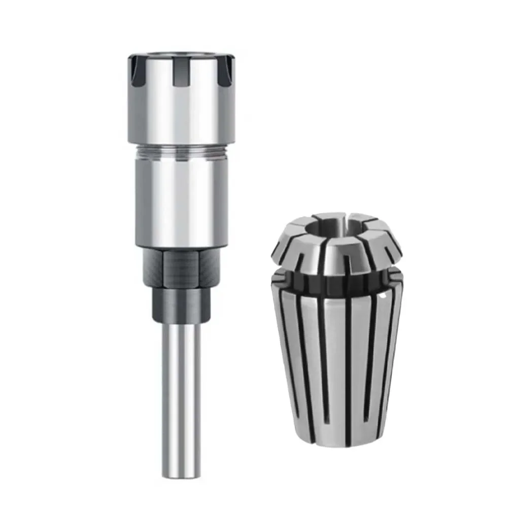 Collet Chuck Kit For Woodworking Collet Chuck Kit 8mm Shank Collet Compatible With ER16 Easy Installation Enhanced Cutting Depth