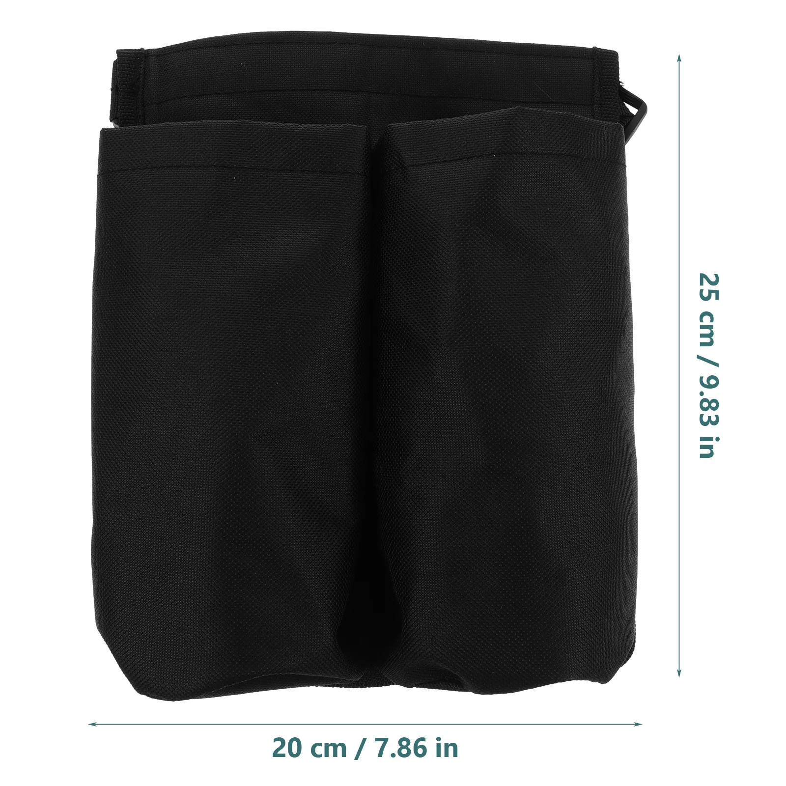 Borsa portaoggetti per bottiglia da massaggio Custodia doppia in vita Organizzatore durevole per bottiglie di olio essenziale Porta olio da massaggio portatile