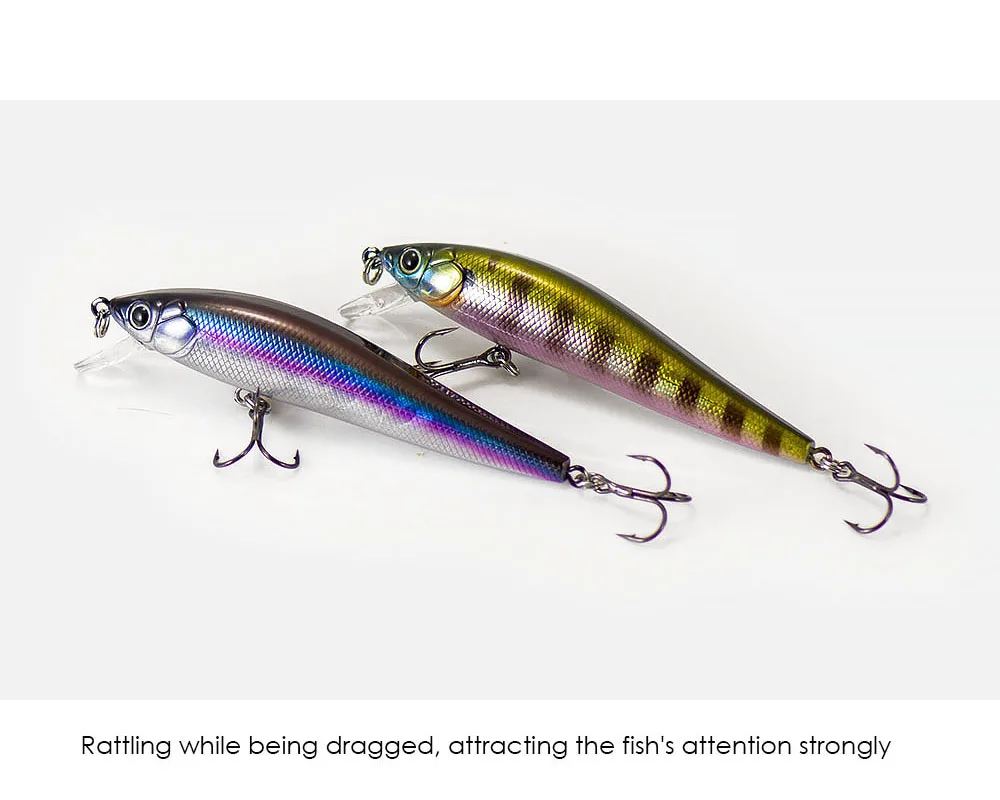 COUNTBASS Floating Minnow 90mm 3-1/2" 11,4g 3/8 oz. Dive 0,8–1 m, Hardbaits Wobbler Angelköder La Peche Au Leurre – Detail 8