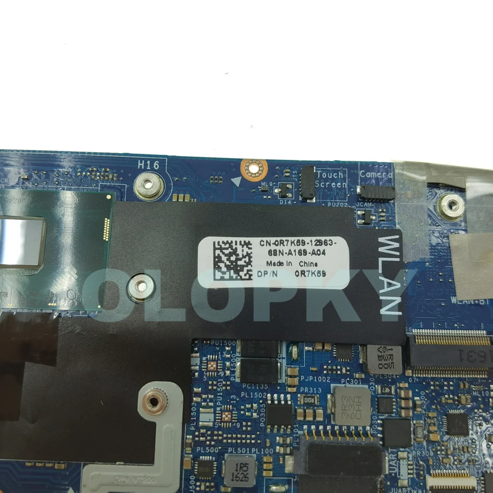 

LA-D841P Laptop Motherboard For Dell XPS 13 9360 Mainboard CAZ00 LA-D841P I3 I5 I7-7th/8th Gen CPU 8G/16G-RAM DDR3