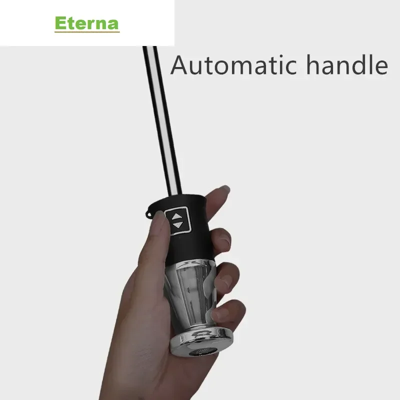 For Mercedes-benz Rolls Royce 10 Bone Automatic Folding Black Glue Sunscreen Umbrella Car Logo Business Gift Umbrella