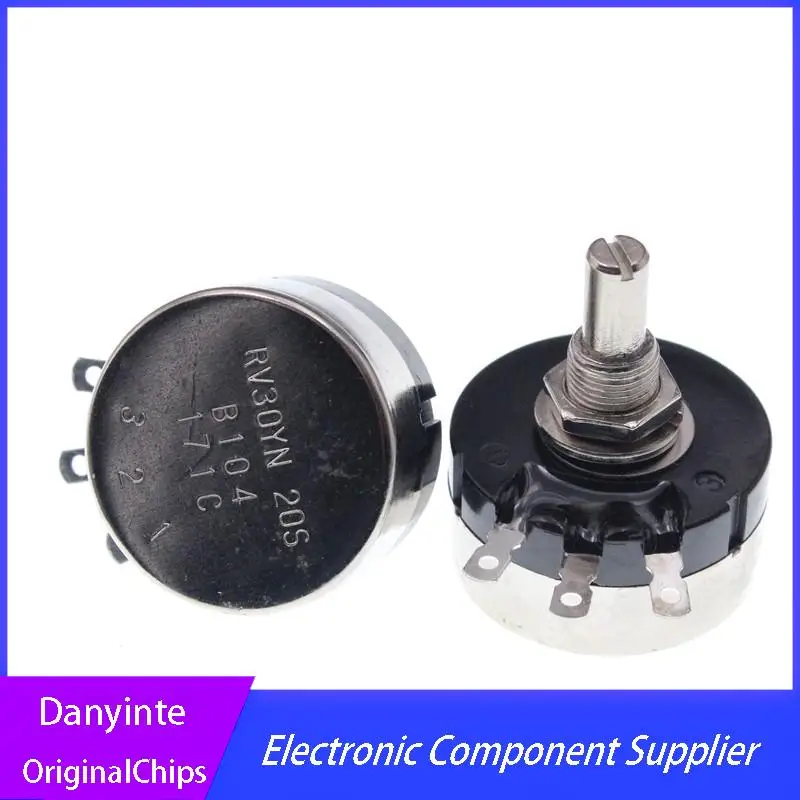 NEW  1PCS/LOT  RV30YN20S B104 100K Adjustable Resistance Single-turn Carbon Film Potentiometer