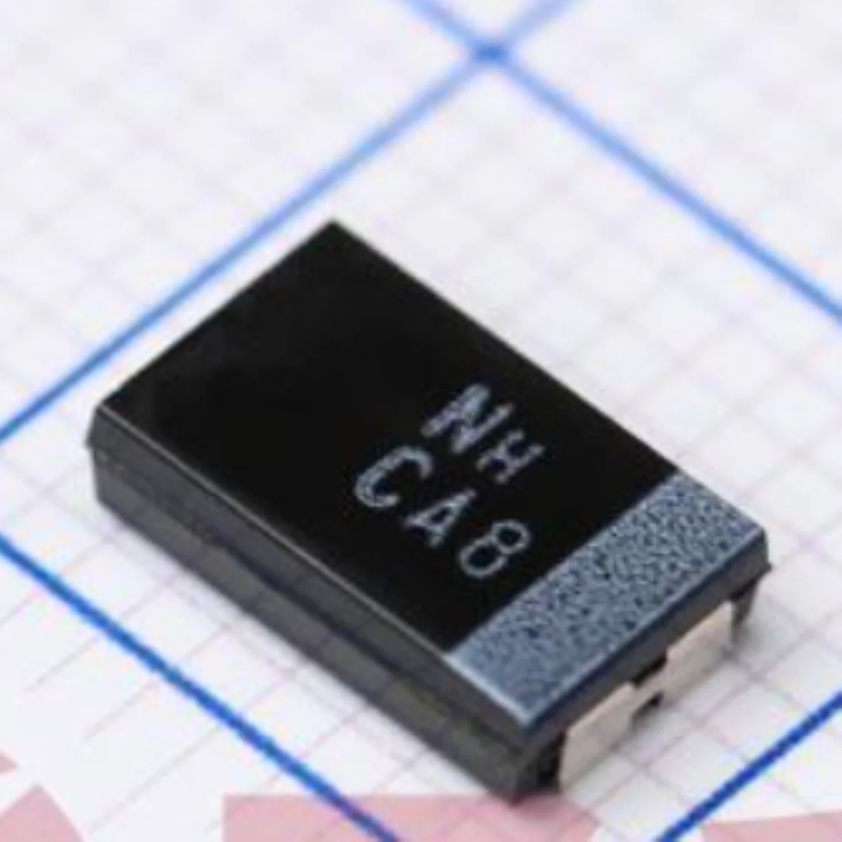2917 CASE-V 7343 20mm Marking CA8 Original Black Tantalum Capacitor 16V ±20% 100uF 50mΩ CAP TANT POLY 100µF T55V107M016C0050