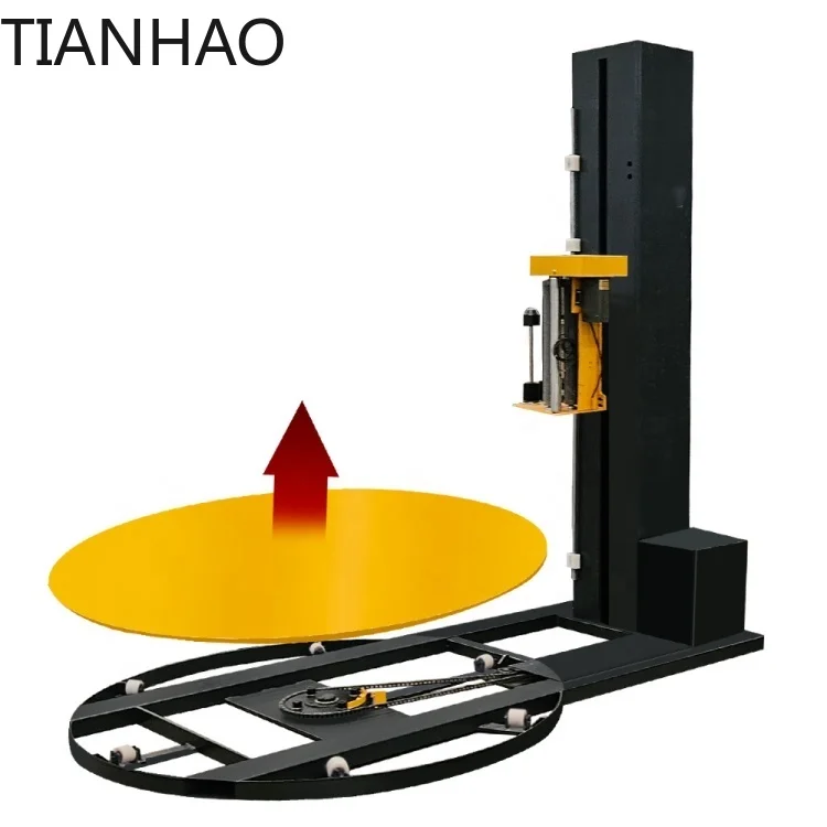 Automatic Winding Rotation Tray Multi-Function Packaging Machines Stretch Film Pallet Wrapping Machine