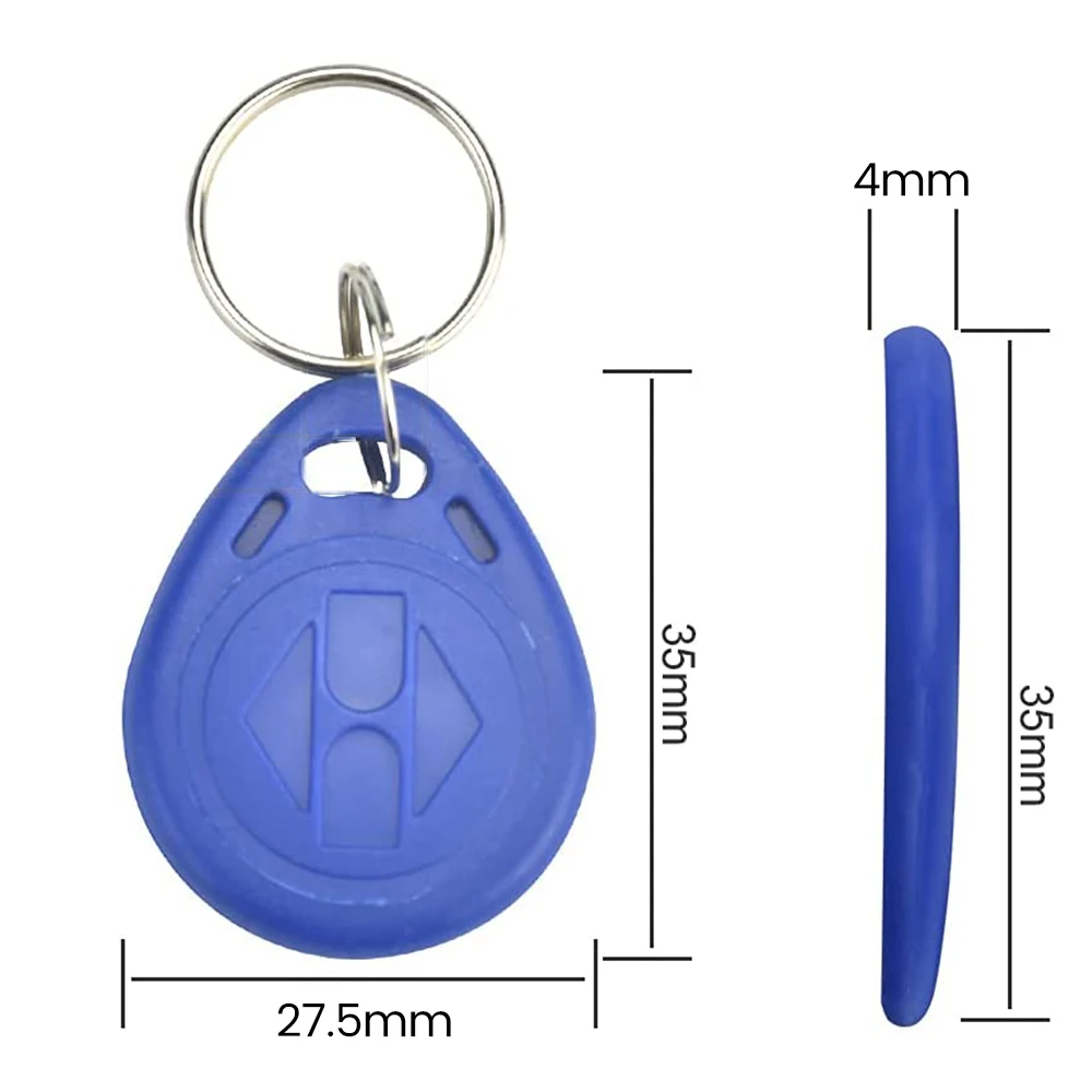 書き換え可能なRFIDキーIDタグ、ユニバーサル、書き込み可能、125KHz、t5577、50個