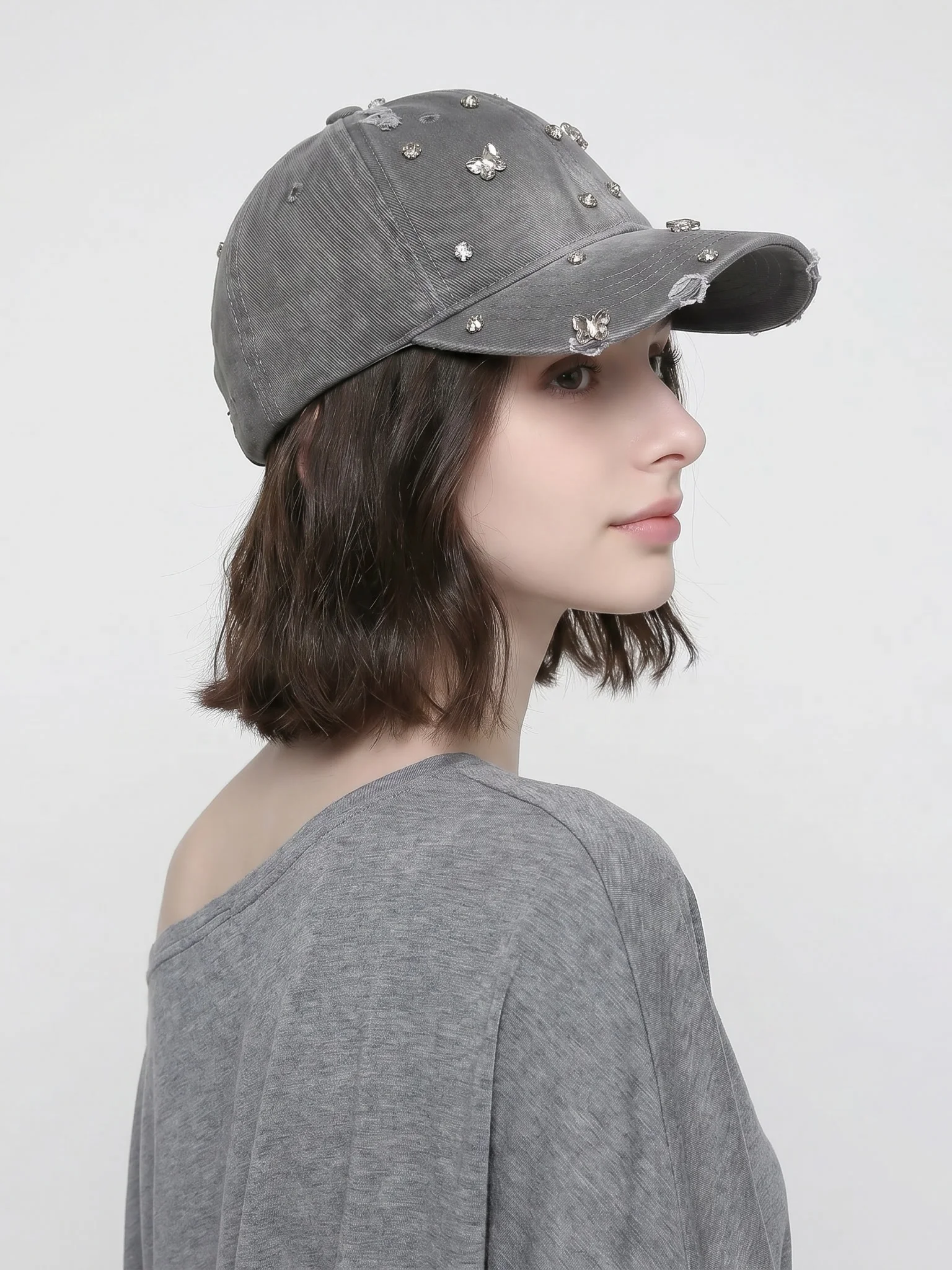 naits-keits-gorra-de-beisbol-de-primavera-verano-para-mujer-estilo-vintage-con-degradado-y-cristales-nueva-de-copa-suave