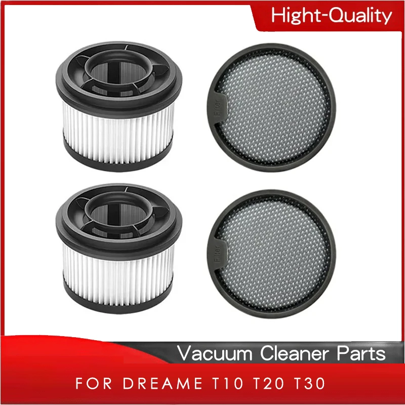 Washable Filter for Dreame T10 T20 T30 Handheld Vacuum Cleaner for XIAOMI G9 G10 Sweeper Replacement Spare Parts