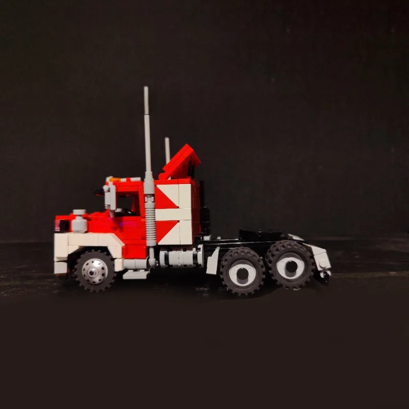 737pcs MOC DAF NTT 2800 Truck City Champions Model Building Blocks Christmas Gift Creative Idea Assemble Display Art Collection