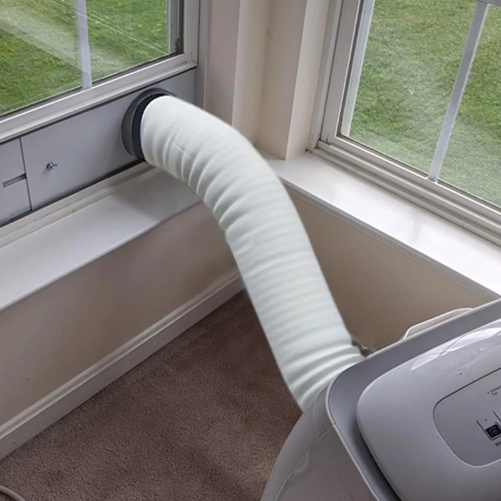

AC Hose Insulation Sleeve Dust Proof UV Protection Flexible Portable AC Hose Insulation For Home Apartment Office Dormitory