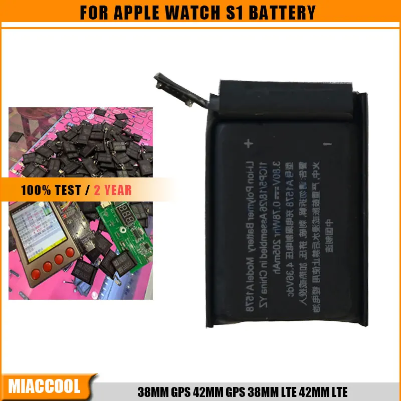 A1578 A1579 Battery For Apple Watch Series1 Series 1 iWatch1 38mm/42mm Brand-New iWatch Bateria + Adhesive tools