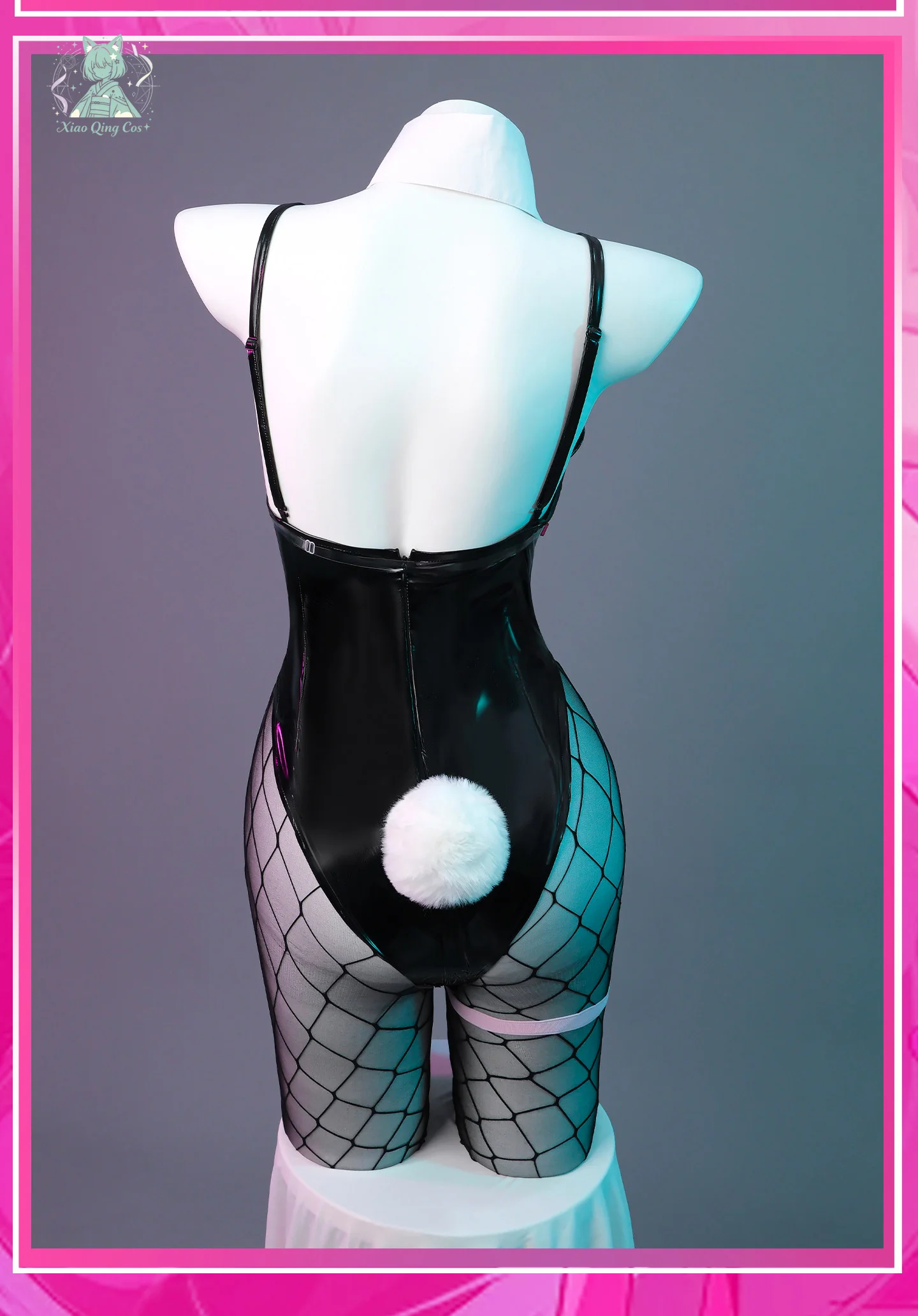 Miku Cosplay Costume Bunny Girl Rabbit Hole Full Set xiaoqing - view 6