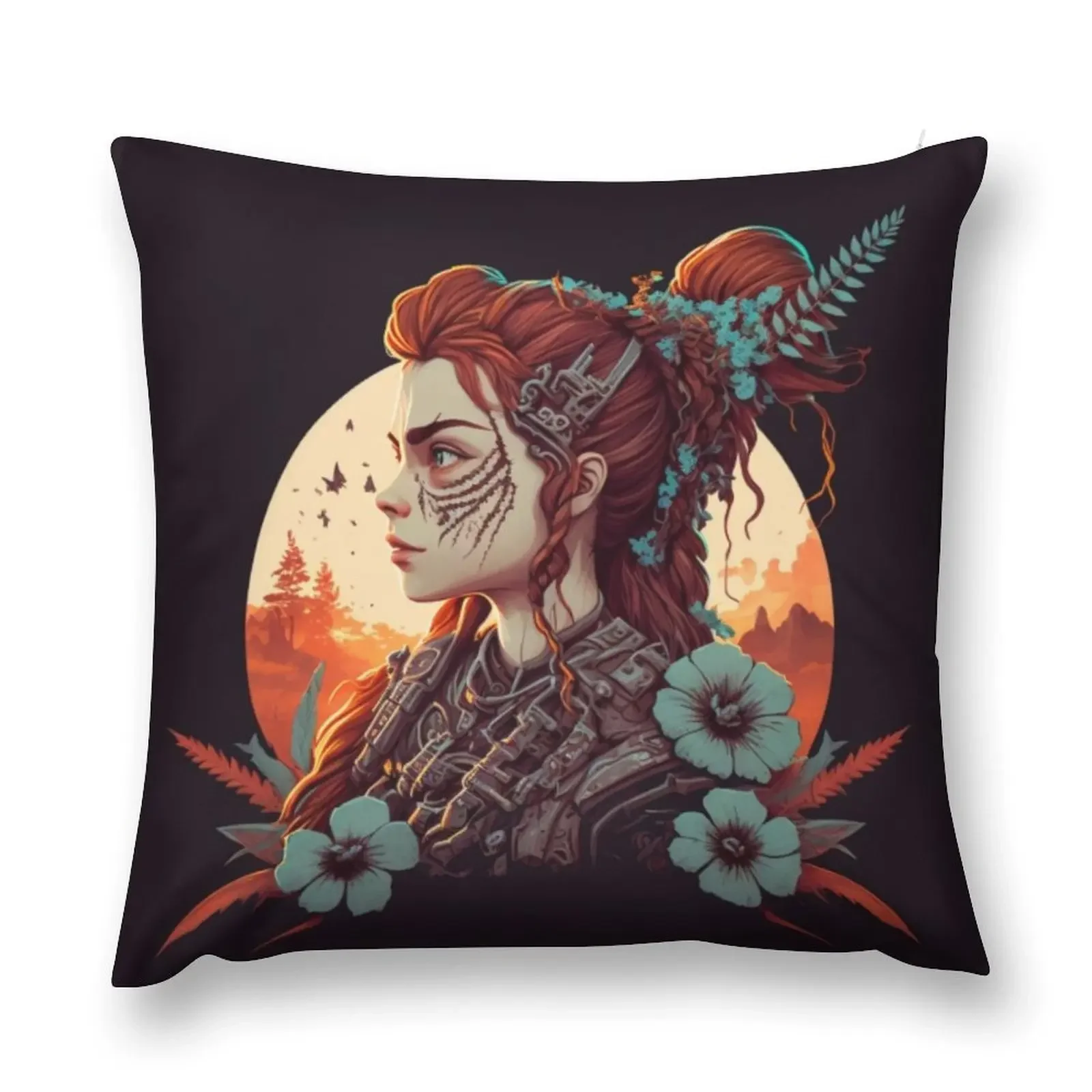 

Horizon zero dawn Aloy Throw Pillow Christmas Pillows Custom Cushion pillow