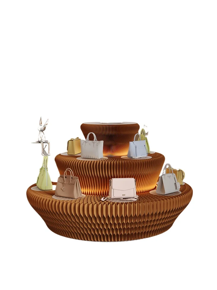 

Display stand Decorative shelf Display Nakajima booth Commercial store Creative exhibition stand Exhibition installation