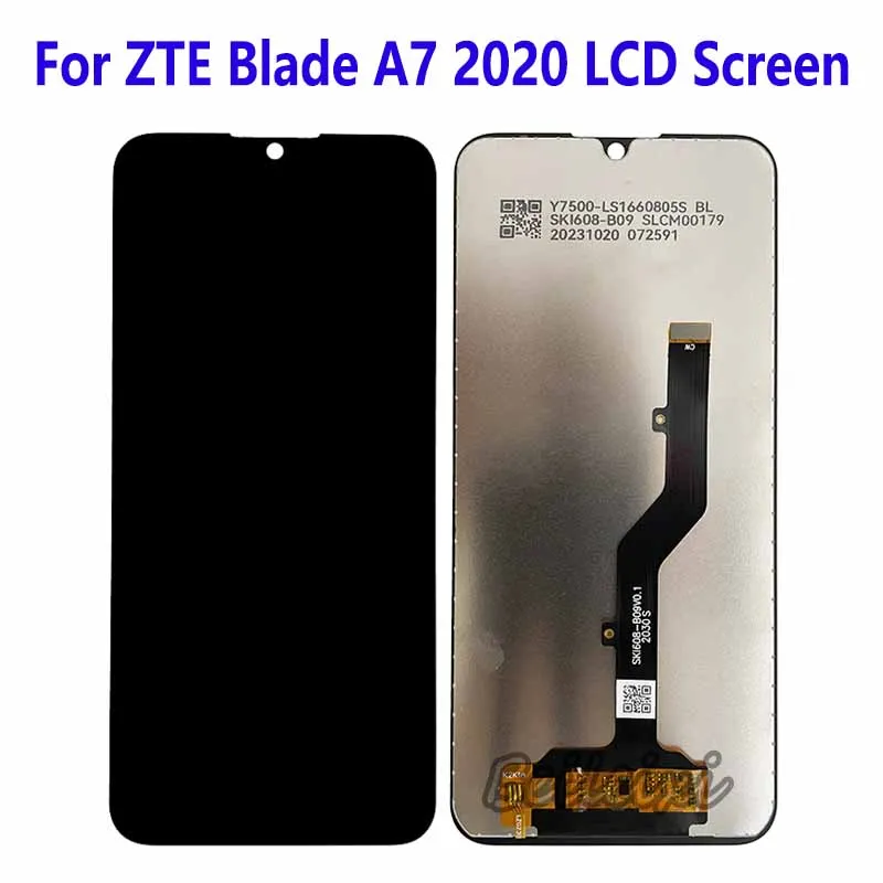 For ZTE Blade A7 2020 LCD Display Touch Screen Digitizer Assembly Replacement Accessory